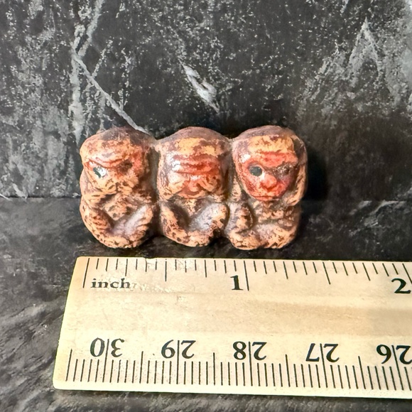 Speak No Evil, See No Evil and Hear No Evil Monkeys (Set of 3) - Picture 14 of 16